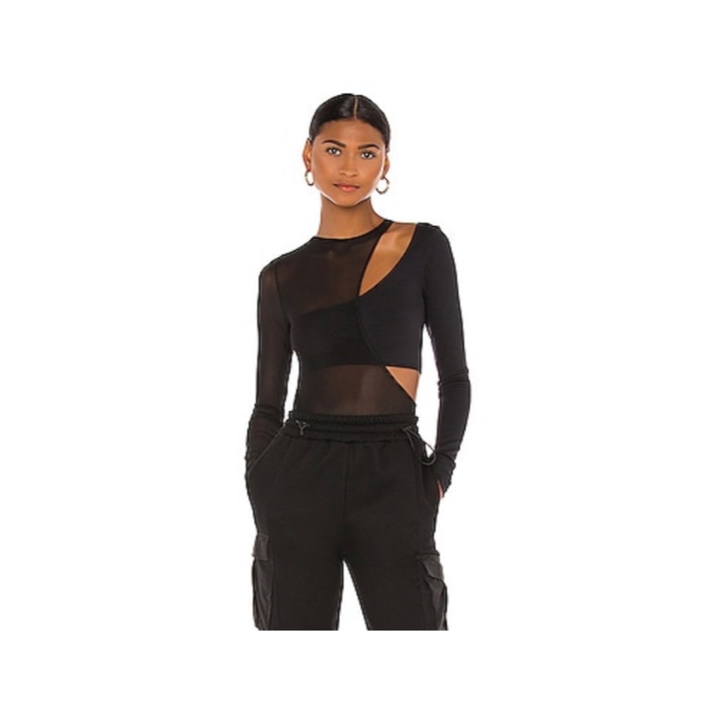 Brand new new we worn black bodysuit